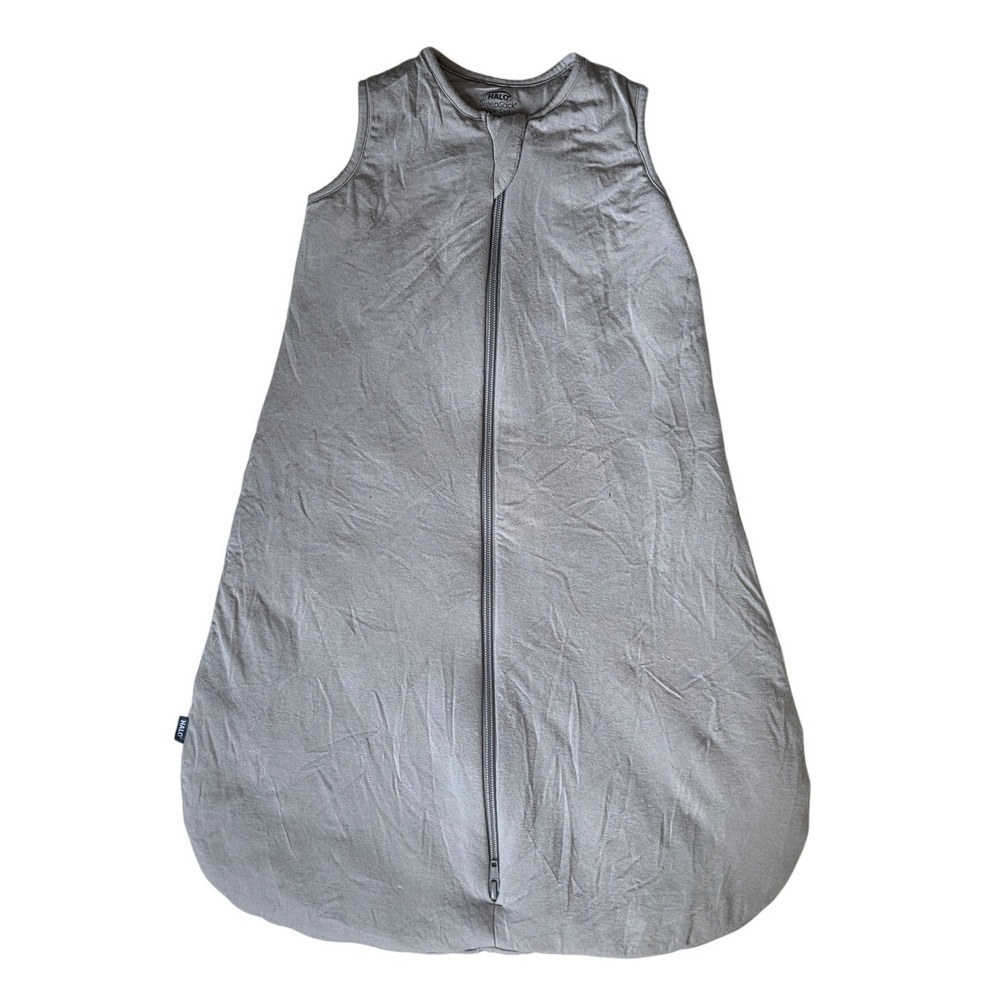 HALO SleepSack Bundle Gray Bamboo Viscose Small 1.5 TOG & Newborn Whale Swaddle